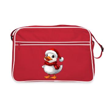 Canard de Noël - Sac Retro - rouge/blanc - Devant