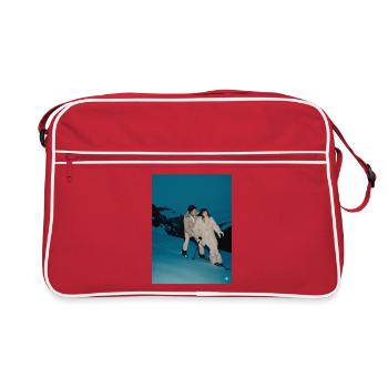 Snow Magic Duo - Retro Bag - red/white - Front