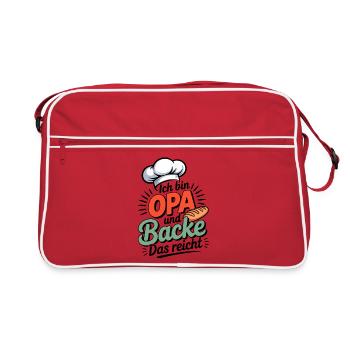 OPA Cheek Kitchen Joke - Retro Bag - red/white - Front