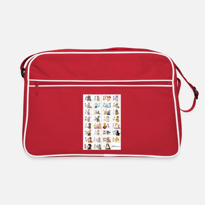 German Finger Alphabet 2 / Retro Bag