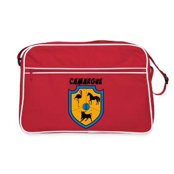 Camargue - Sac Retro - rouge/blanc - Devant