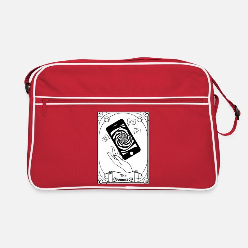Doomscroll Brainrot Smartphone Tarot Sac Retro