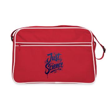 Just Science Blue Splash - Retro Bag - red/white - Front