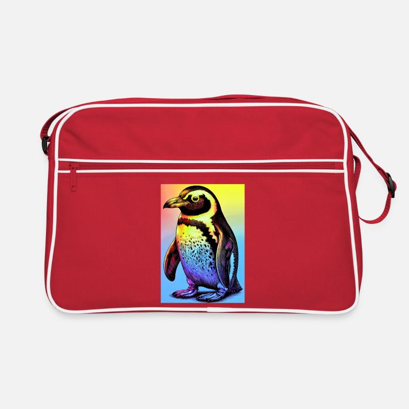 Pinguin Retro Tasche