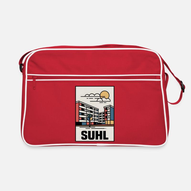 Suhl Thüringen Plattenbau Retro Tasche