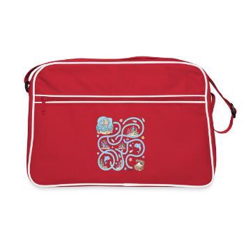 Mermaid Treasure Adventure Interactive Maze - Retro Bag - red/white - Front