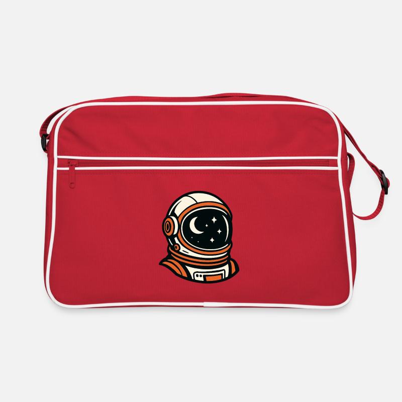 Astronaute dans le ciel nocturne Sac Retro