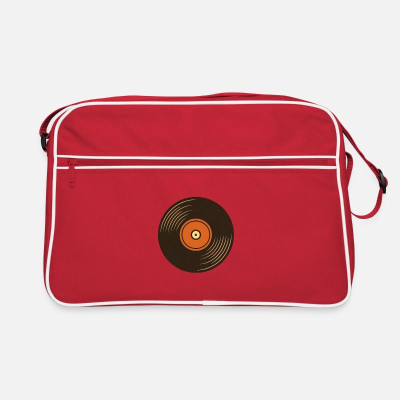 Conception rétro de la platine vinyle Sac Retro