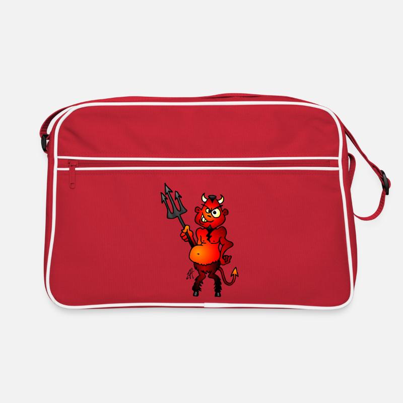 Fat red devil Retro Bag