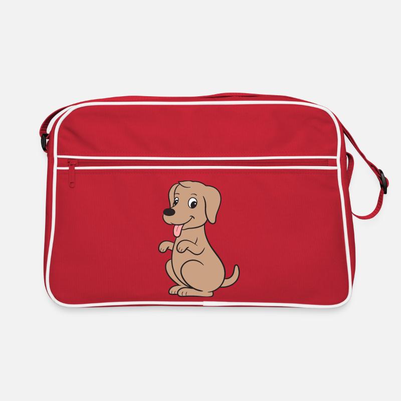 Chiens Chiens Sac Retro