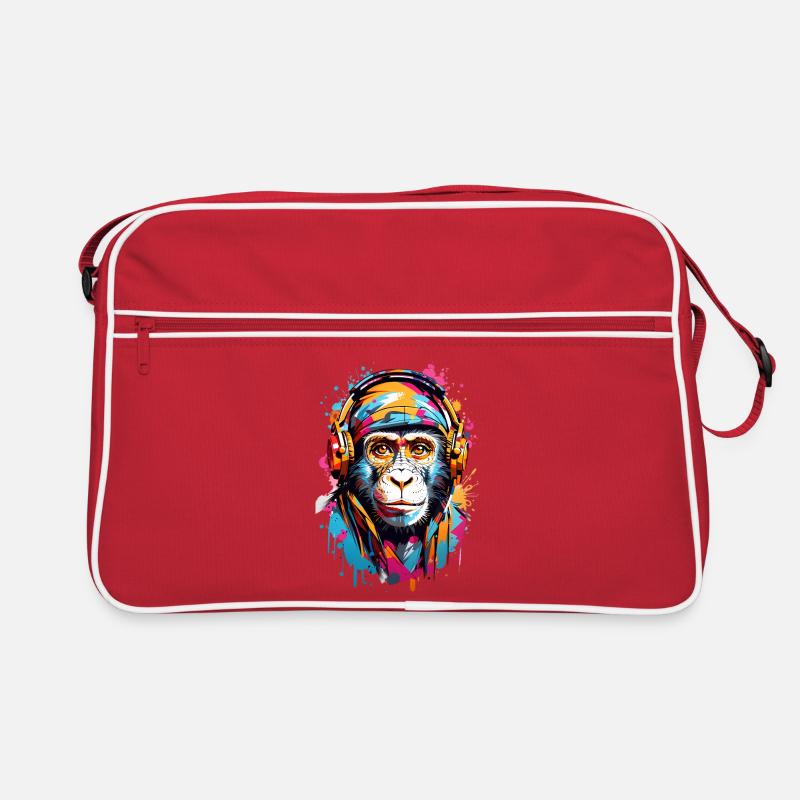 Coole Affe Retro Tasche