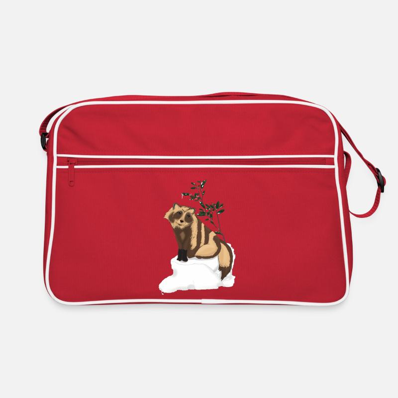 Tanuki sous le gui Sac Retro