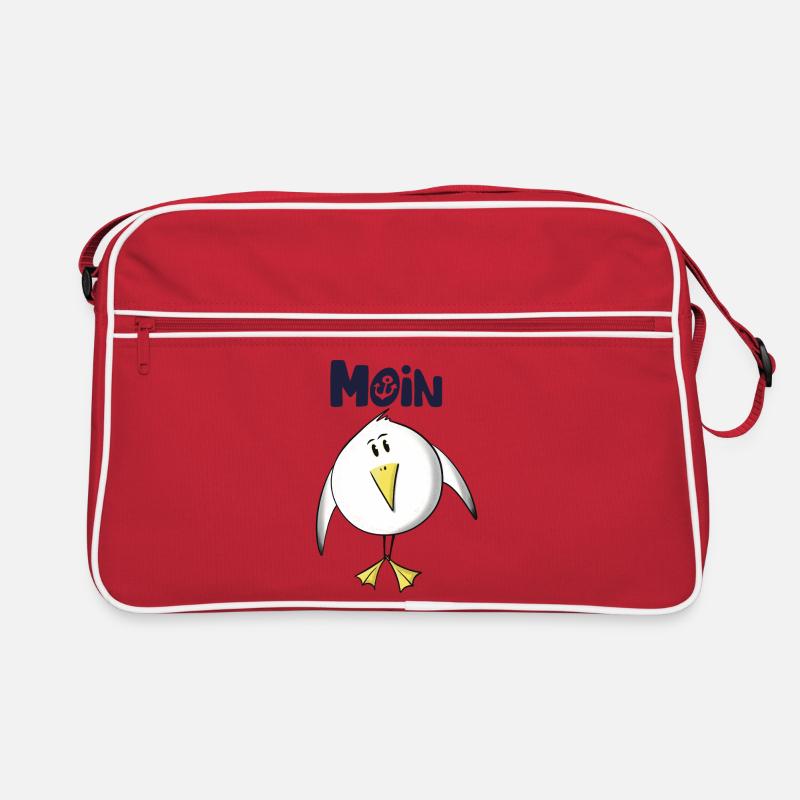 Möwe Moin Anker Retro Tasche