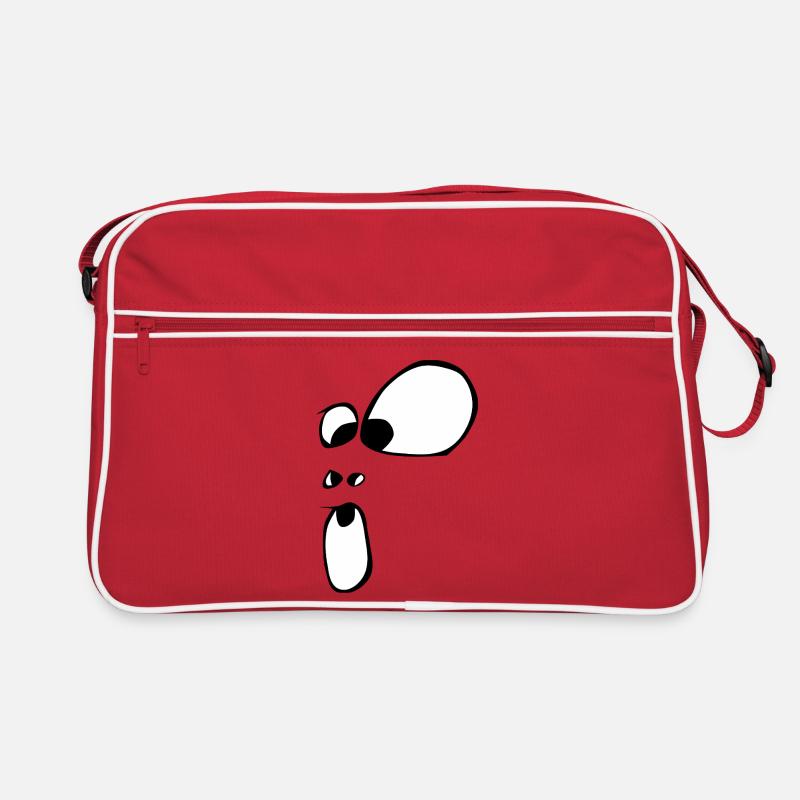 uhh! Face Ghost Ghost Halloween Comic Retro Bag
