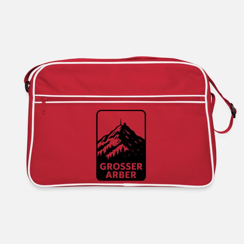 großer arber Retro Tasche