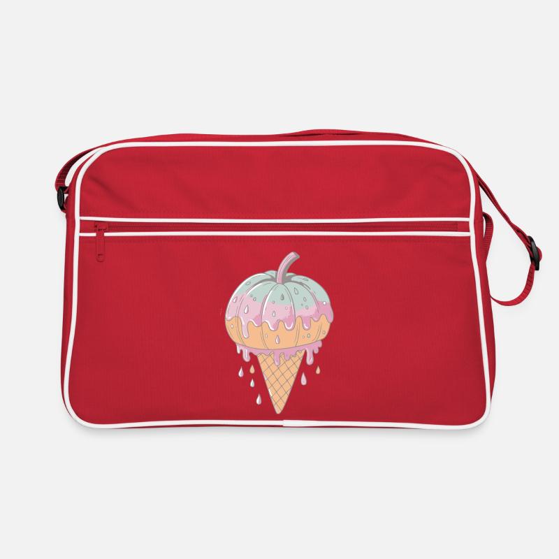 Delicate Pastel Drips Cornet Retro Bag