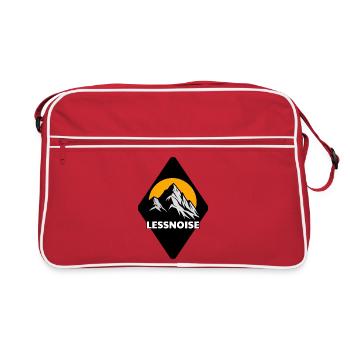 Less_Noise - Retro Bag - red/white - Front