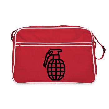 Grenada - Retro Bag - red/white - Front