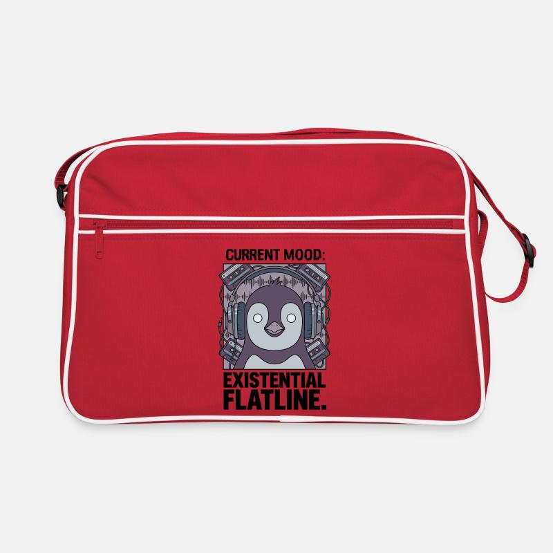 Current mood Existential zero line Retro Bag