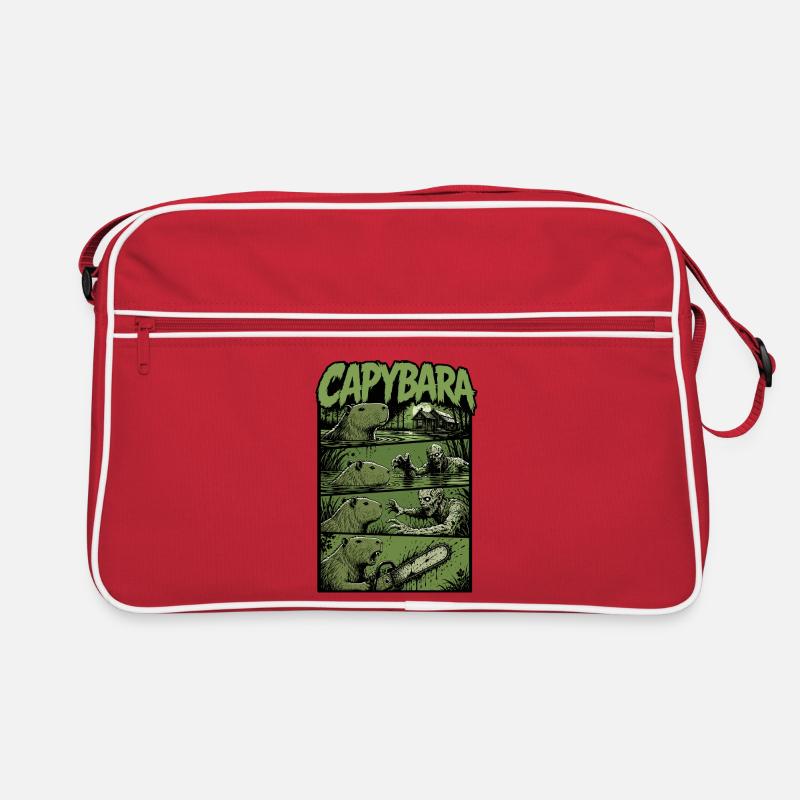 Capybara du Marais Zombie Sac Retro