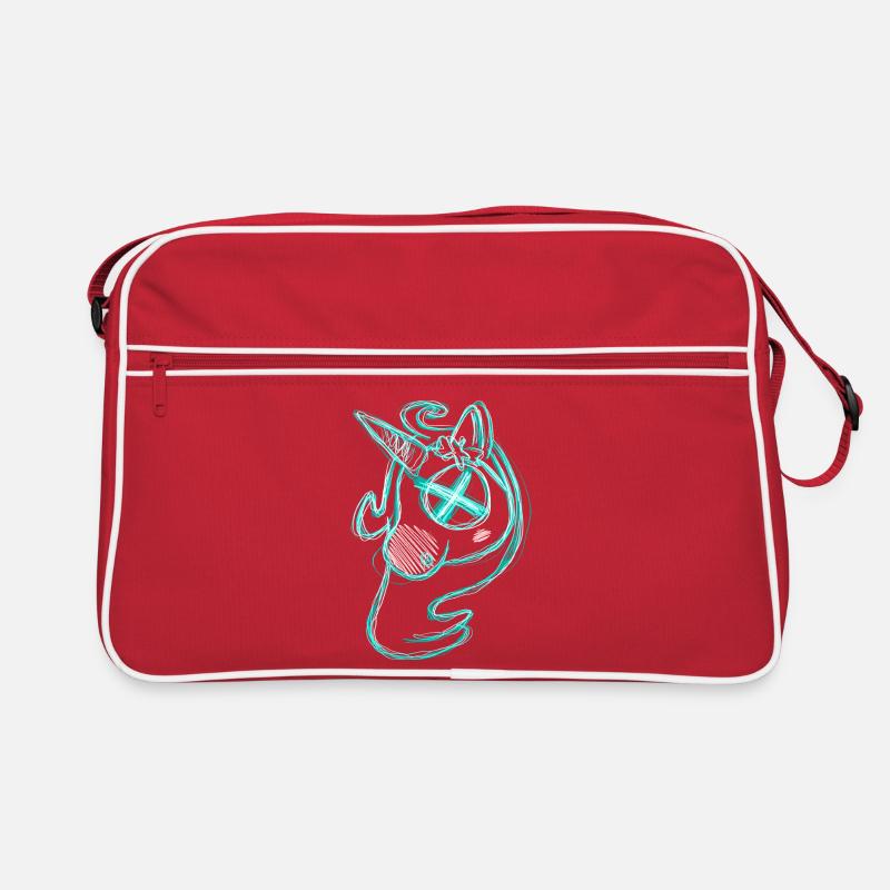 Dead Uni Green Retro Bag