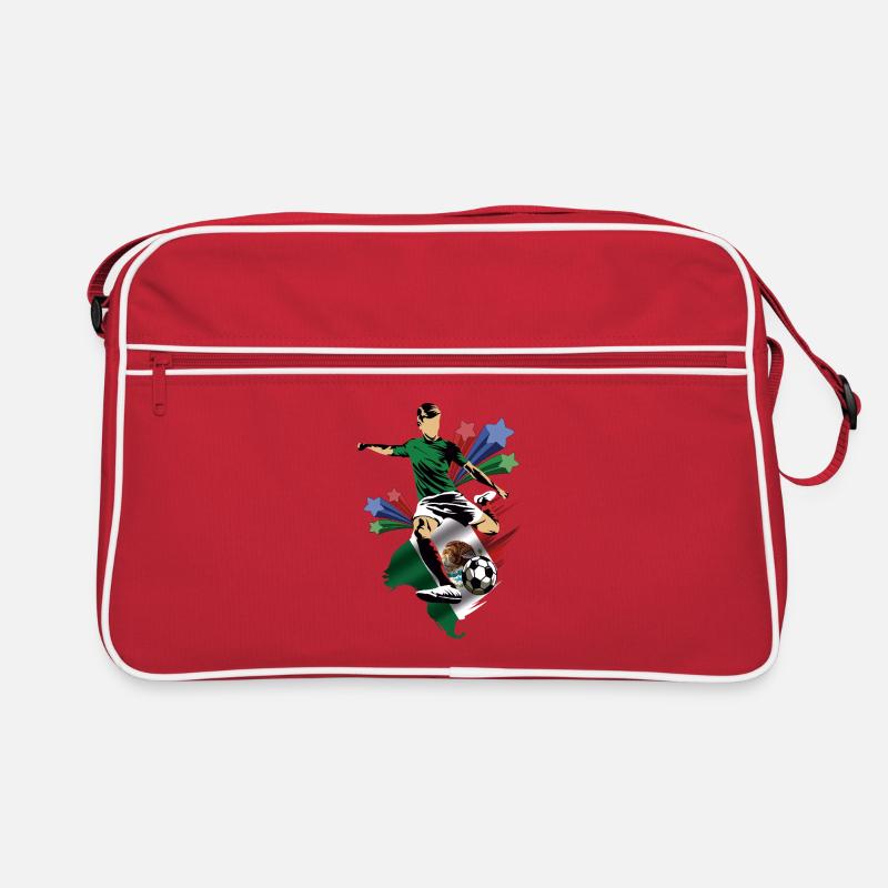 Mexique - Mexique - Drapeaux Sac Retro