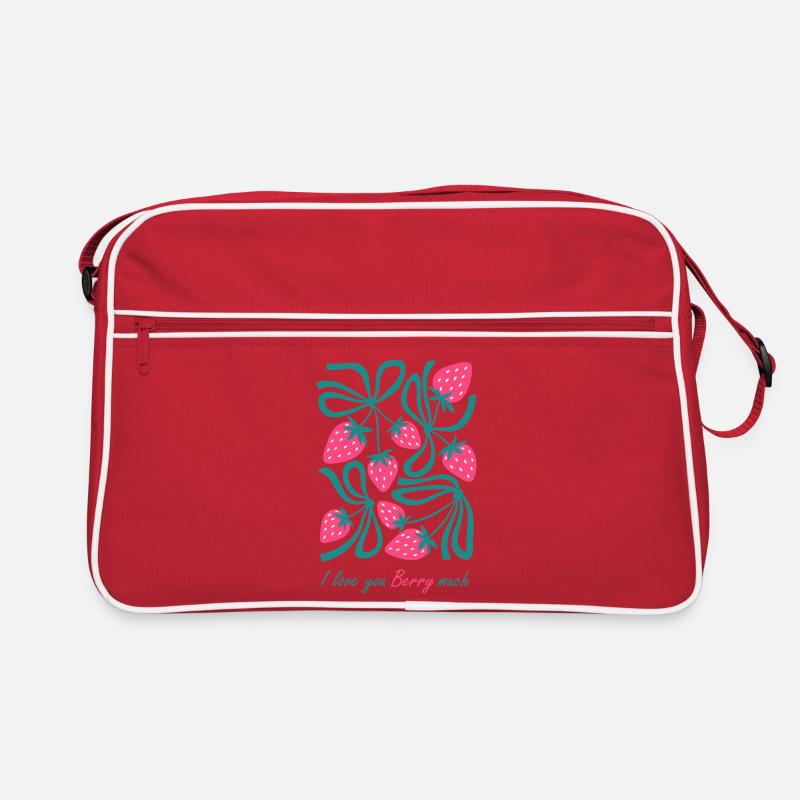 Fraises mûres Sac Retro