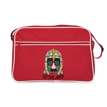 Sutton... who ? - Sutton Hoo - Sac Retro - rouge/blanc - Devant