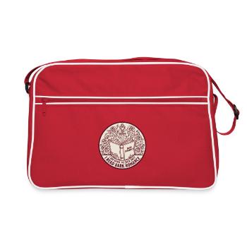 Dark Romance: Sword Rose Book - Retro Bag - red/white - Front