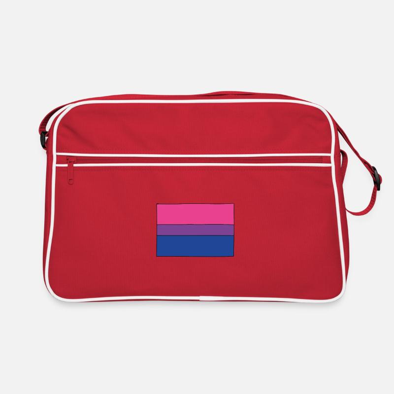 Drapeau Bisexual Sac Retro