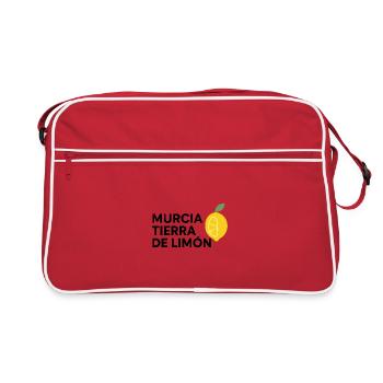 Murcian Design - Retro Tasche - Rot/Weiß - Vorne