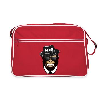 GORILLA, Power in Business, MiB - Retro Bag - red/white - Front