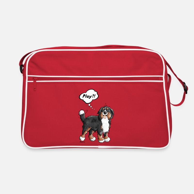 Play Berner Sennenhund Retro Tasche