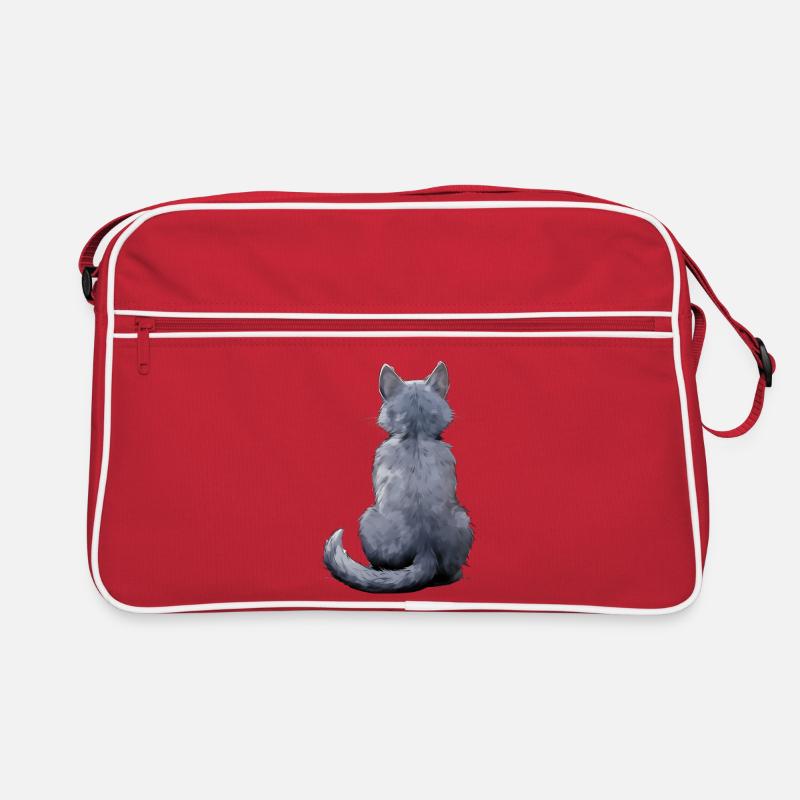 Bleu Russe Sac Retro