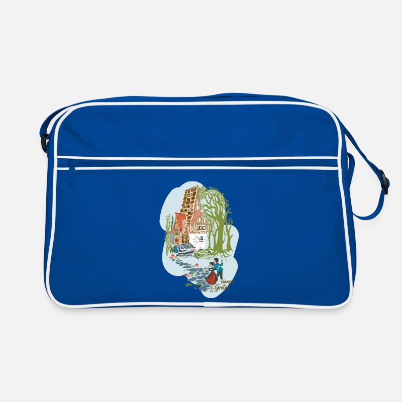 Hansel et Gretel devant la maison de la sorcière Sac Retro