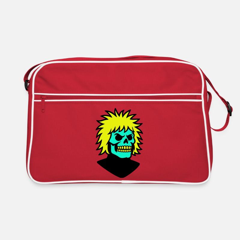 Skullman avec une coiffure cool Sac Retro