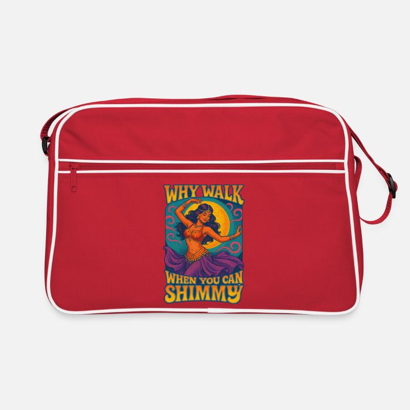 Affiche de motivation pour danseuse orientale Sac Retro
