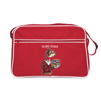 Lampengeist der Bibliothek - Sac Retro - rouge/blanc - Devant