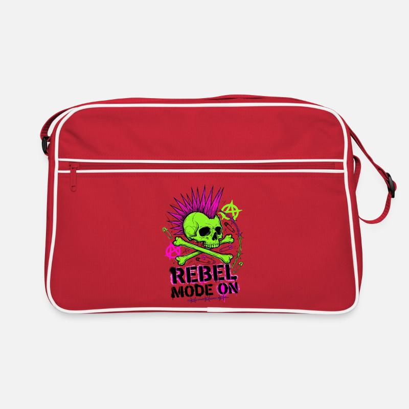 Mode Rebelle activé Sac Retro