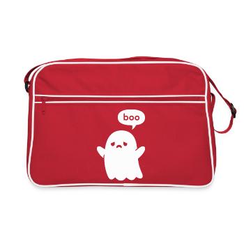 Petit Petit Fantôme Mignon - Sac Retro - rouge/blanc - Devant