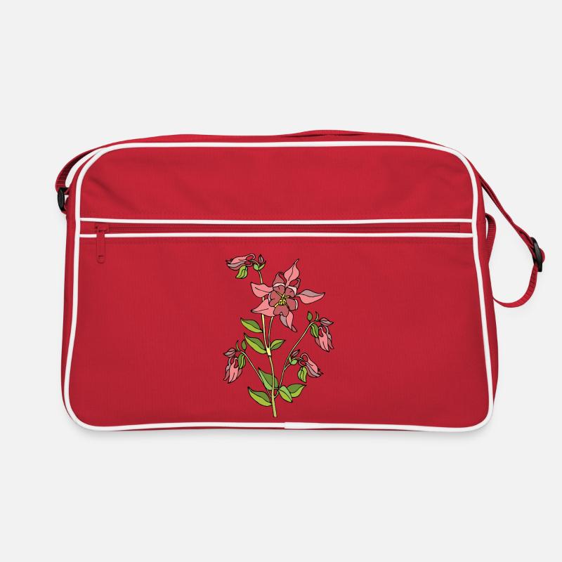 Blumen Retro Tasche