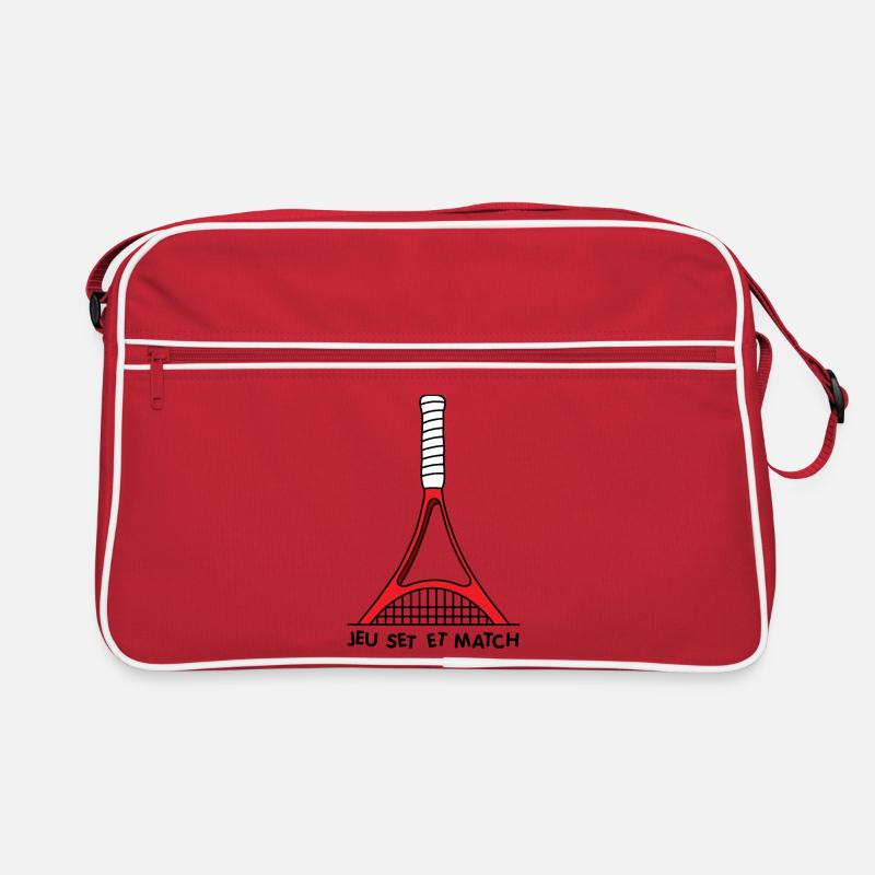 French Tennis Open Retro Tasche