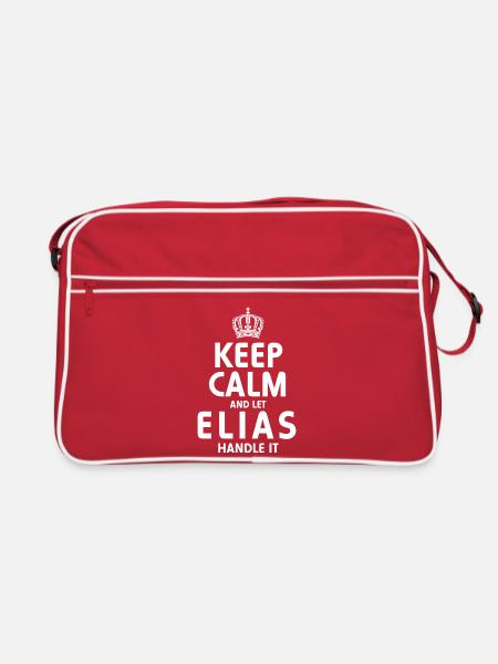 ELIAS Regeln Sie es - Retro Tasche - Rot/Weiß