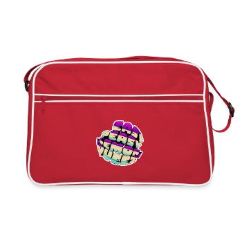 Facile à presser un citron facile - Sac Retro - rouge/blanc - Devant
