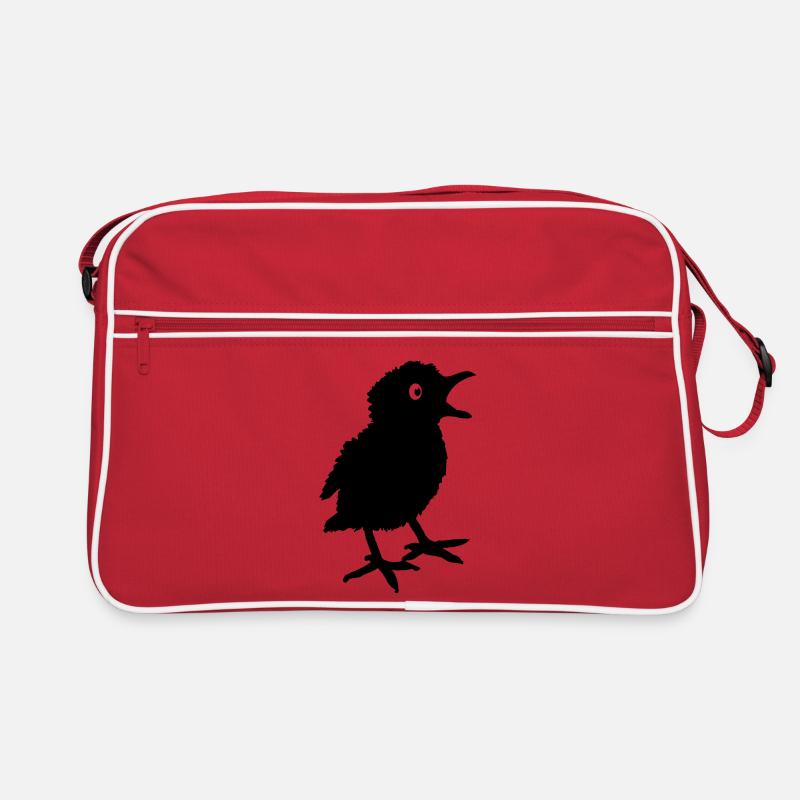 Chick chick beeper bird shade Retro Bag