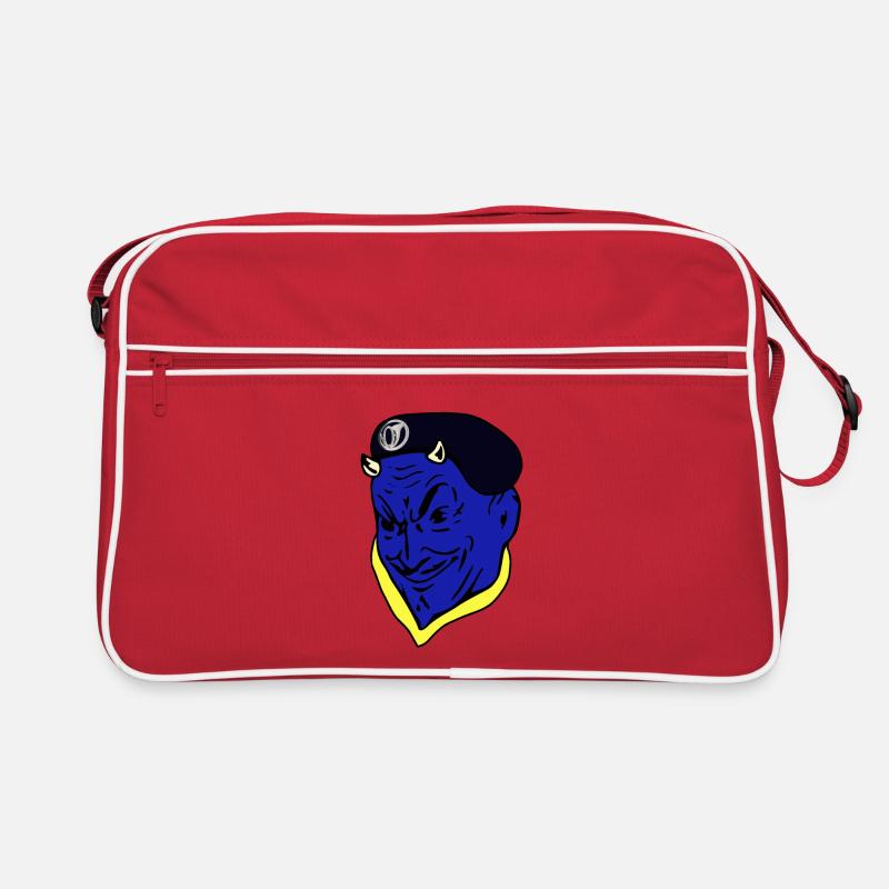 French Army Blue Devil Hunter Retro Bag