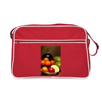 Fruit - Sac Retro - rouge/blanc - Devant