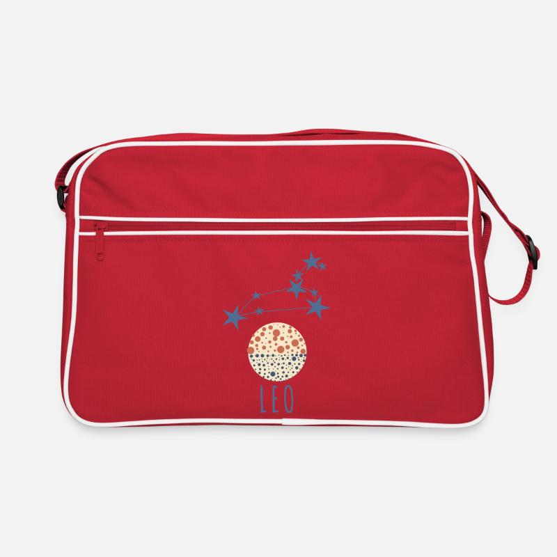 Das Sternbild Löwe Retro Tasche