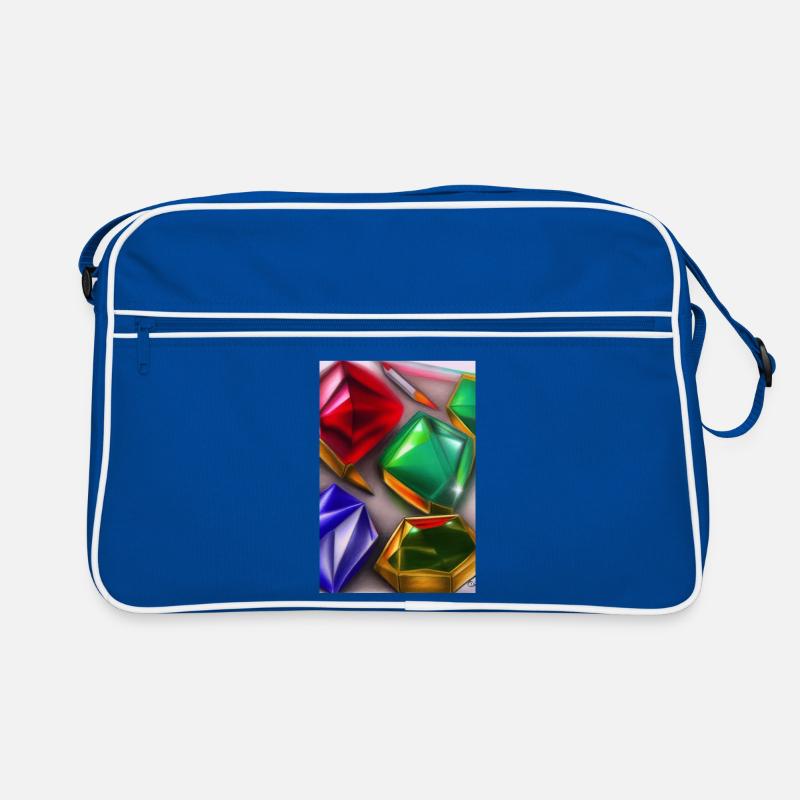 Edelsteine Retro Tasche