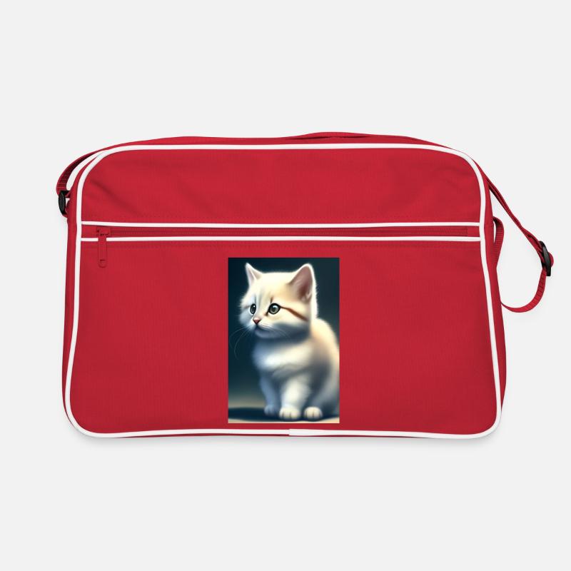 Petit bébé chat mignon Sac Retro
